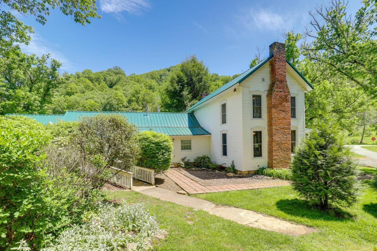 Marshall Cottage On 1895 Tobacco Farm With Hot Tub! Mars Hill Exterior photo