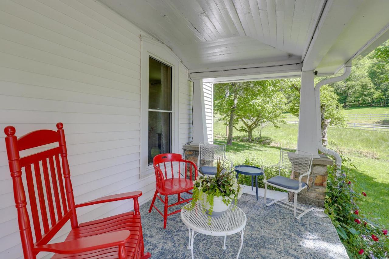 Marshall Cottage On 1895 Tobacco Farm With Hot Tub! Mars Hill Exterior photo