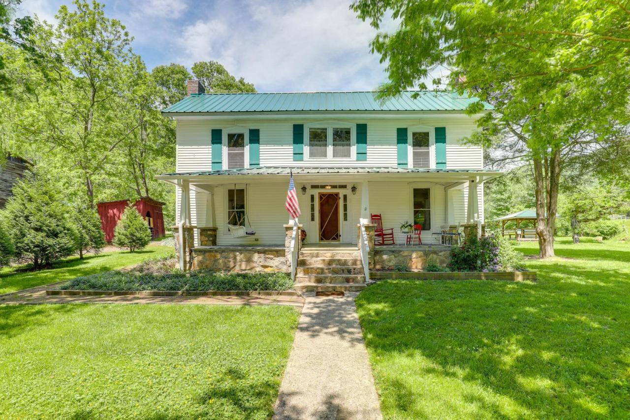 Marshall Cottage On 1895 Tobacco Farm With Hot Tub! Mars Hill Exterior photo